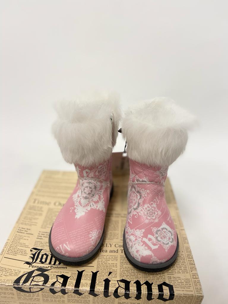 John Galliano  Çizme Pembe