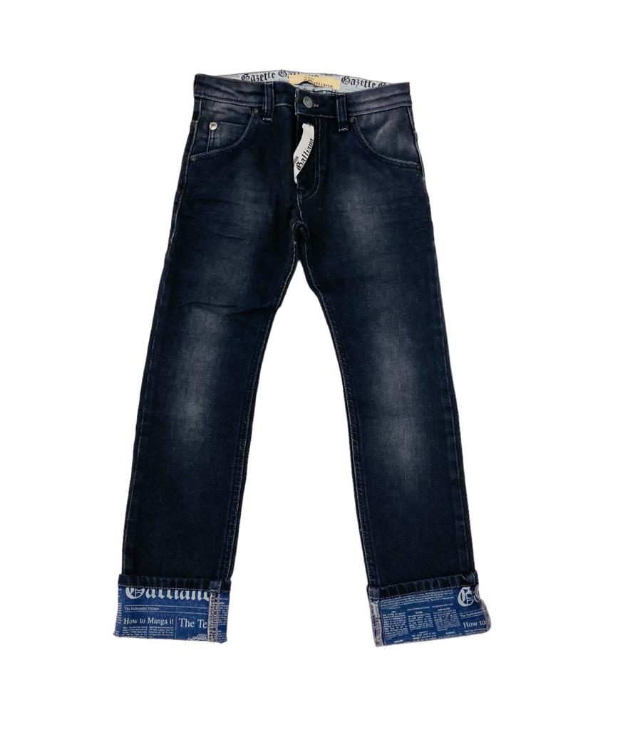 John Galliano Kot Pantolon Koyu Gri