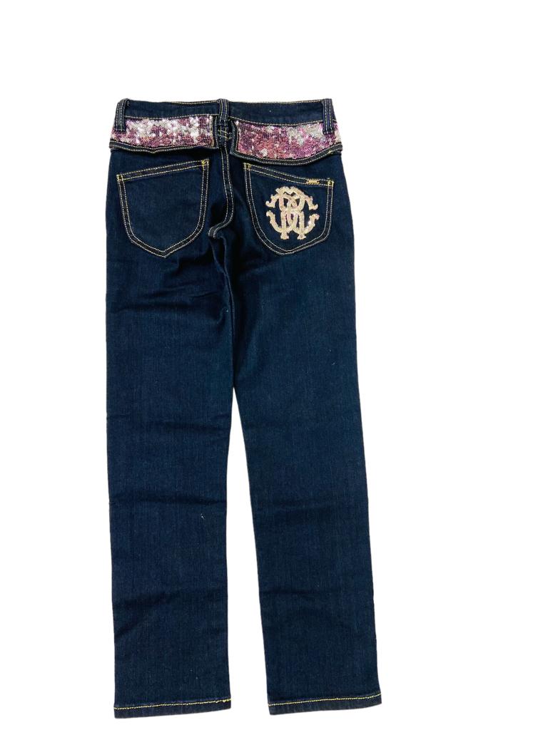 Robeto Cavalli Kot Pantolon Lacivert