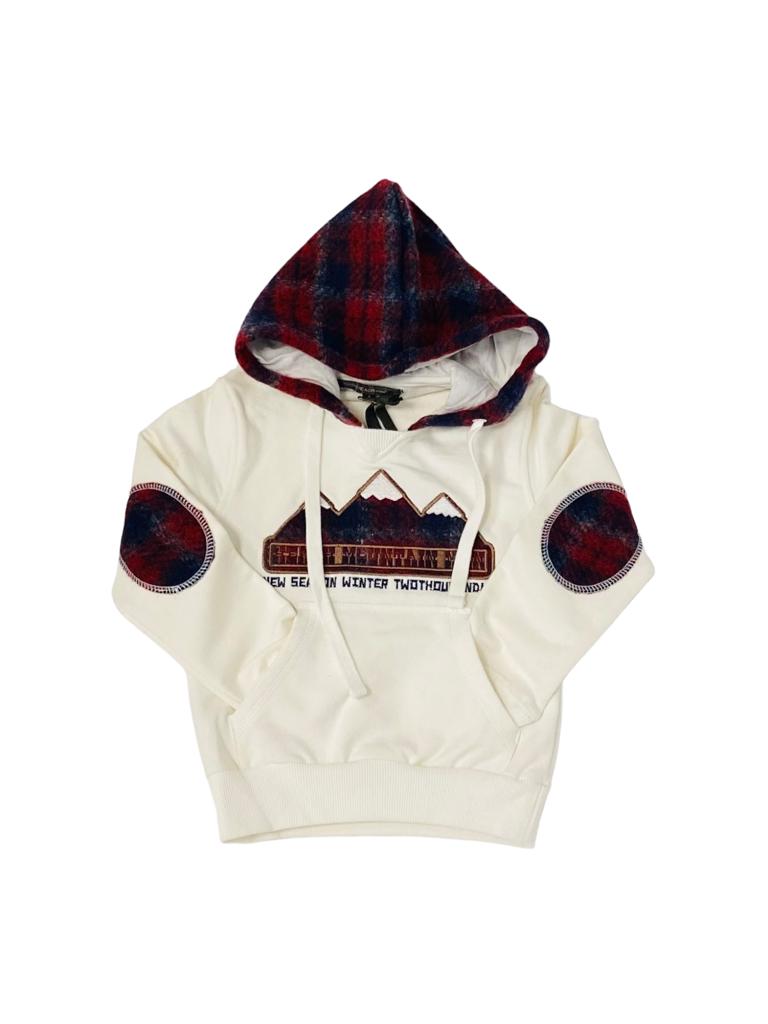 Silvian Heach  Sweatshirt Krem Bordo