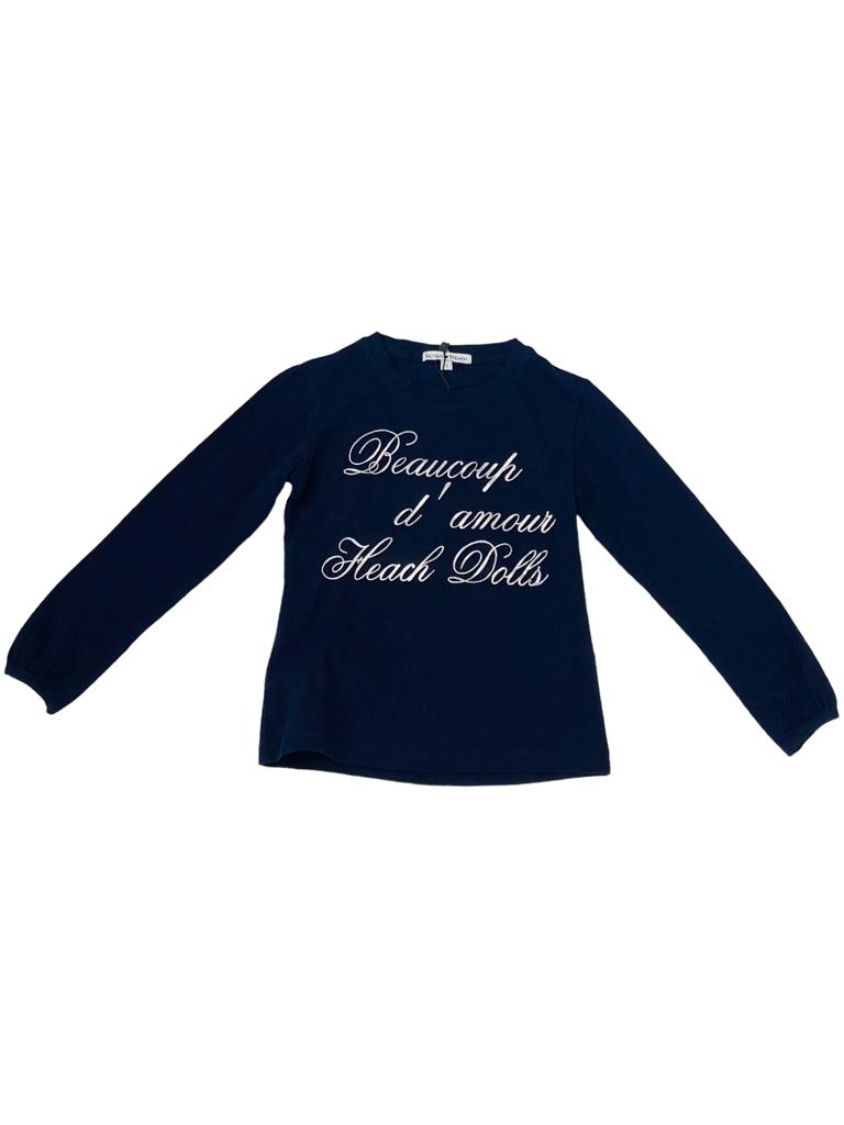 Silvian Heach  T-Shirt Lacivert Gri