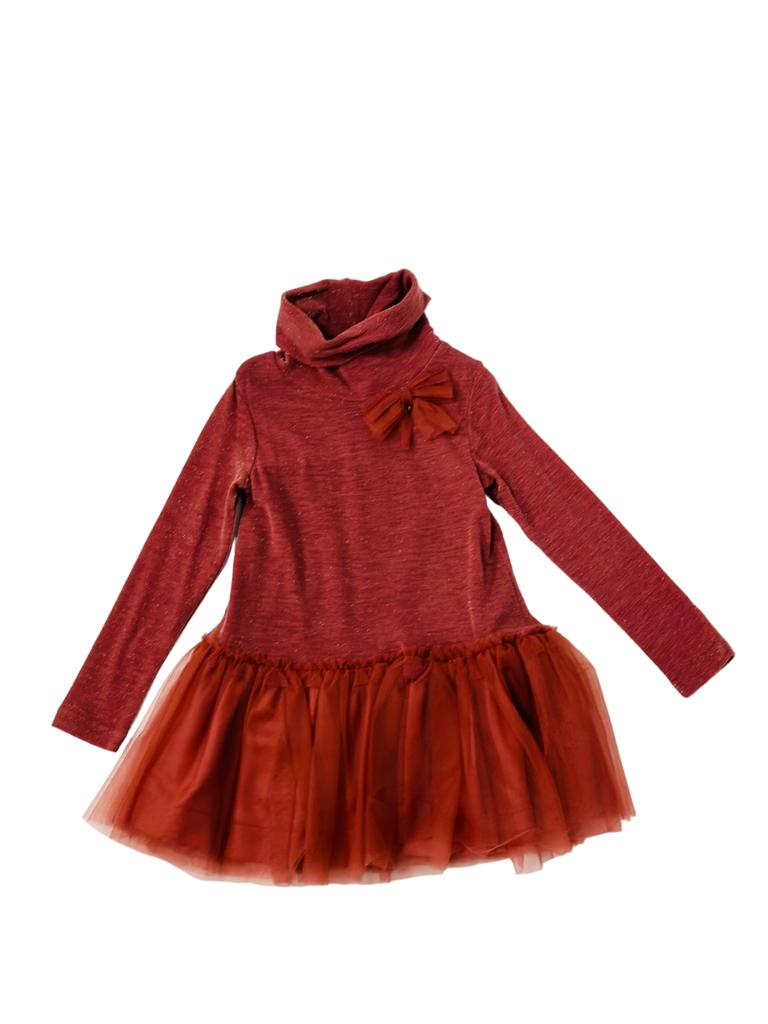 Microbe Elbise Bordo