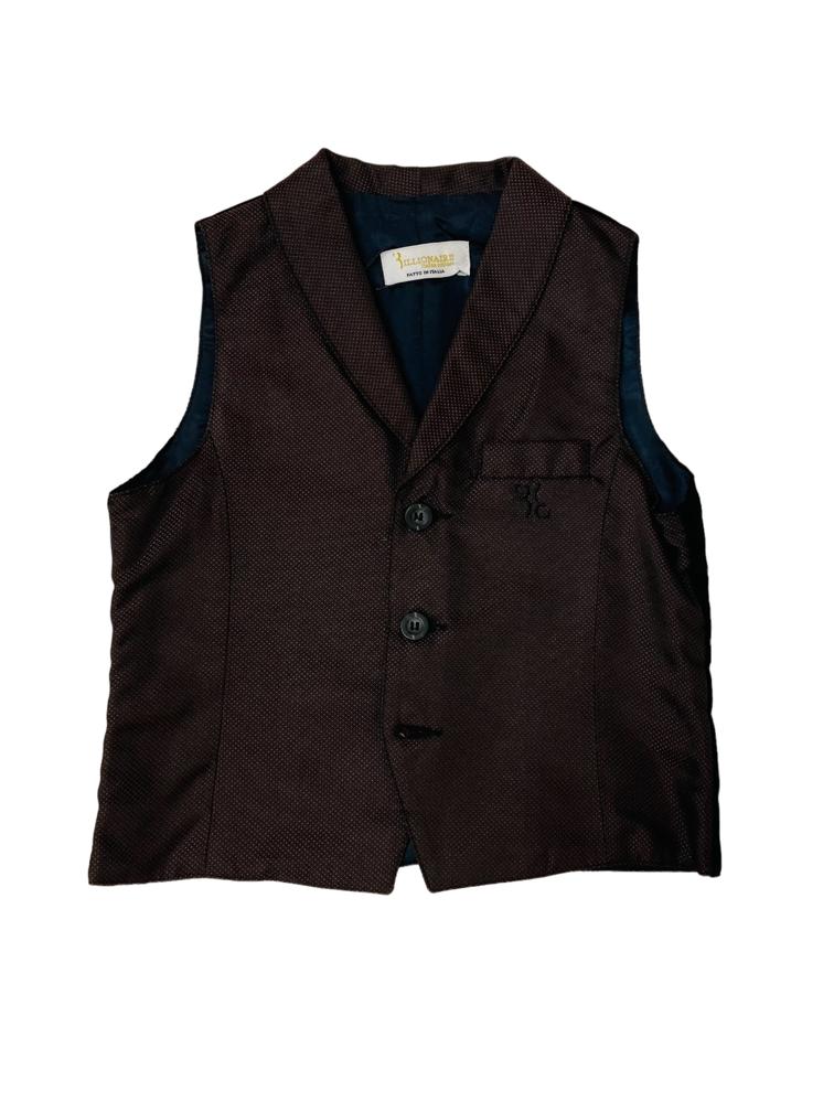 Billionaire Yelek Bordo Siyah