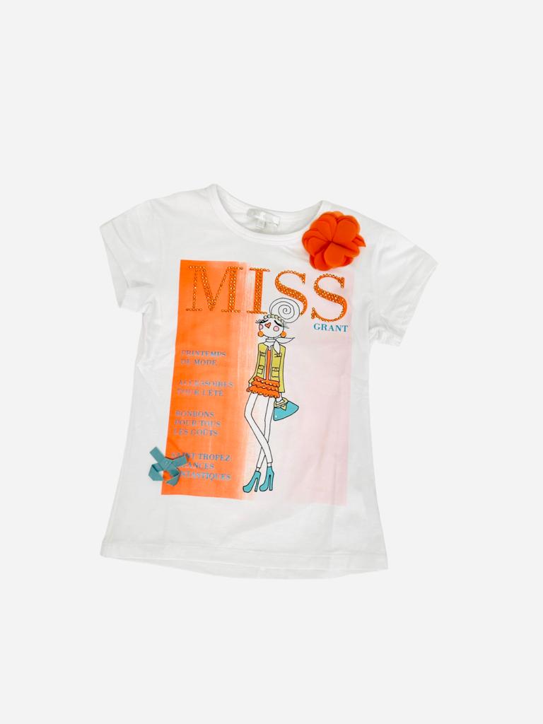 Miss Grant T-shirt Turuncu