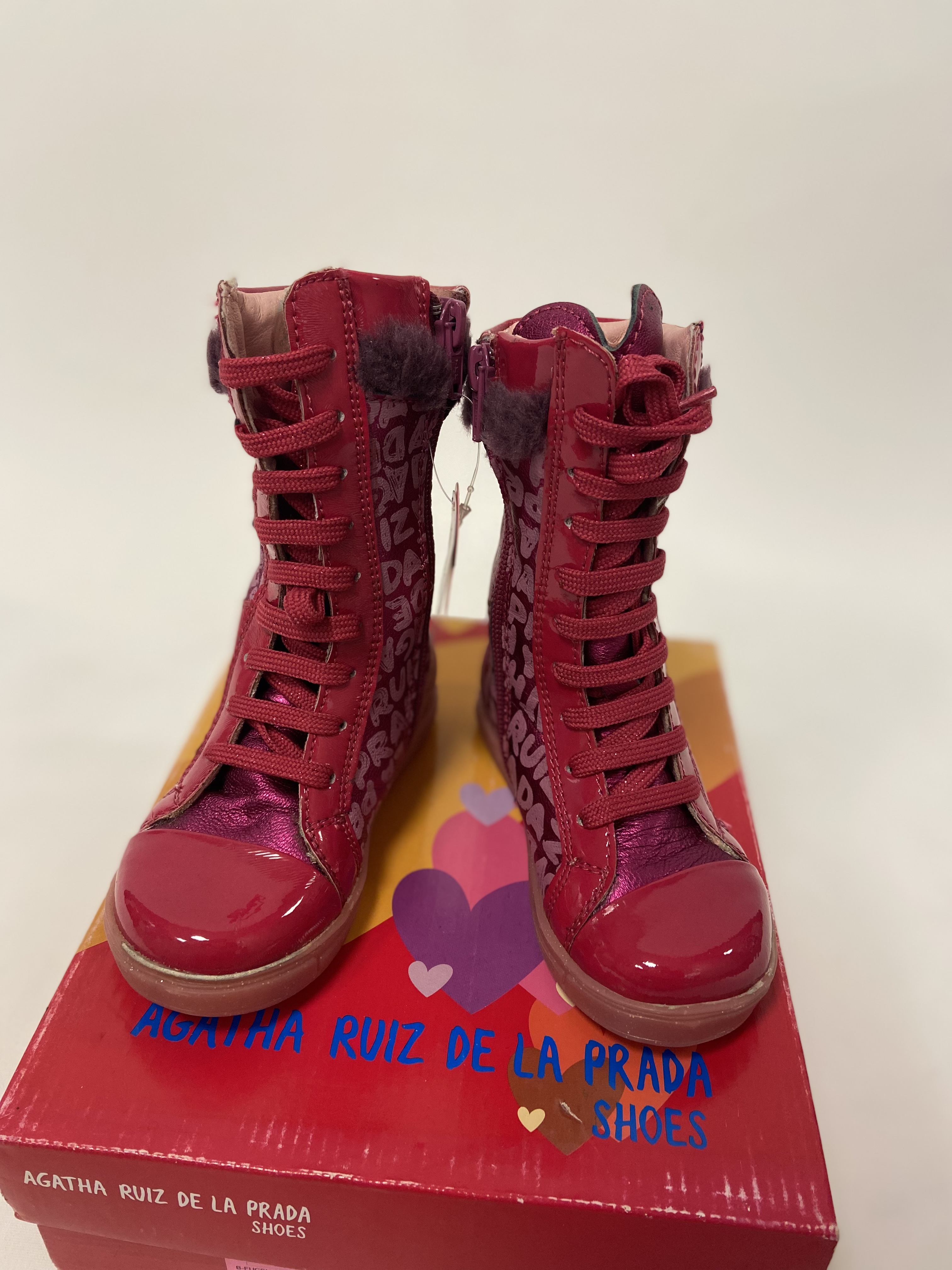 Agatha Ruiz  De La Prada Çizme Fuşya Pembe