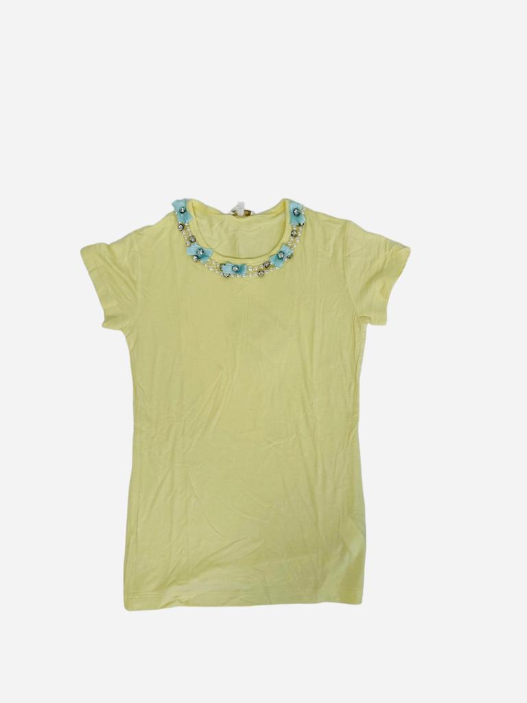 Miss Grant T-shirt Sarı