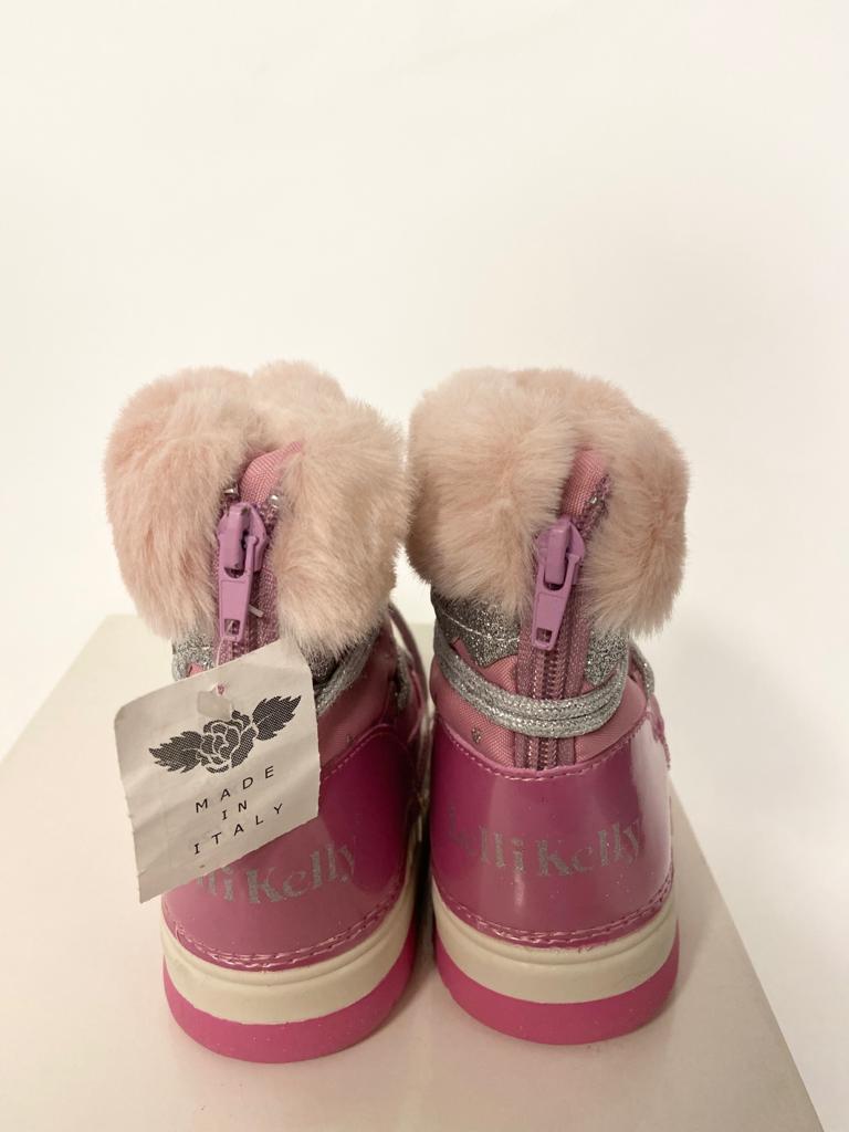 Lelli Kelly Kar Çizmesi Pembe
