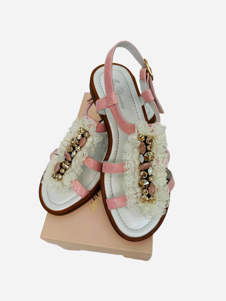  Miss Blumarine Sandalet Pembe